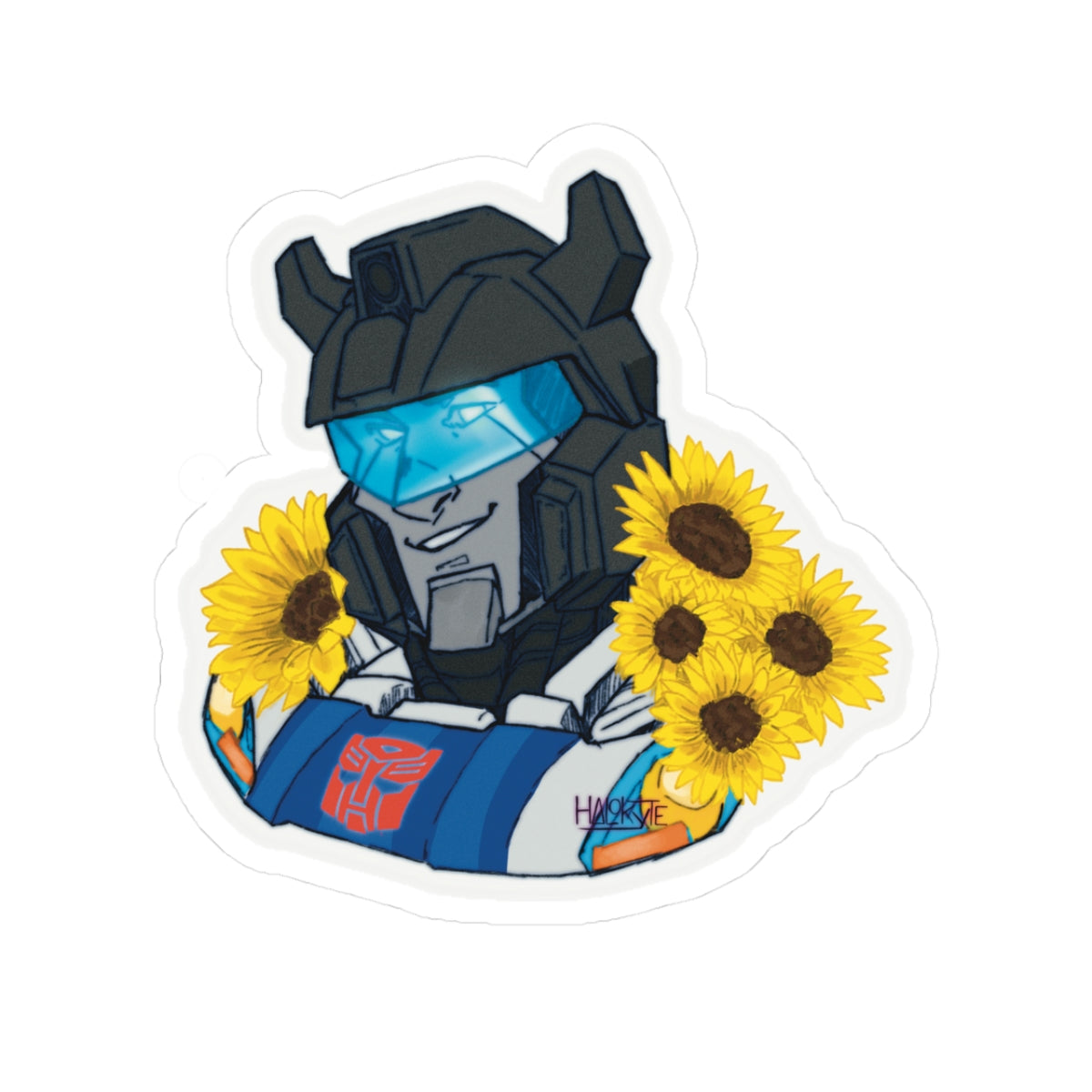TF Jazz Sunflowers Sticker